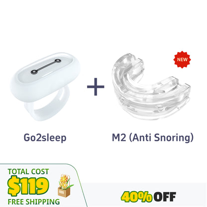 Go2sleep+M2 (apparaat tegen snurken)
